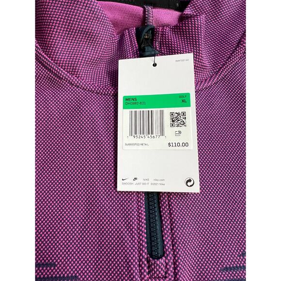 New Nike Dri-Fit Vapor 1/4 Zip Golf Top Shirt DH0982-621 Men’s XL - Picture 15 of 16